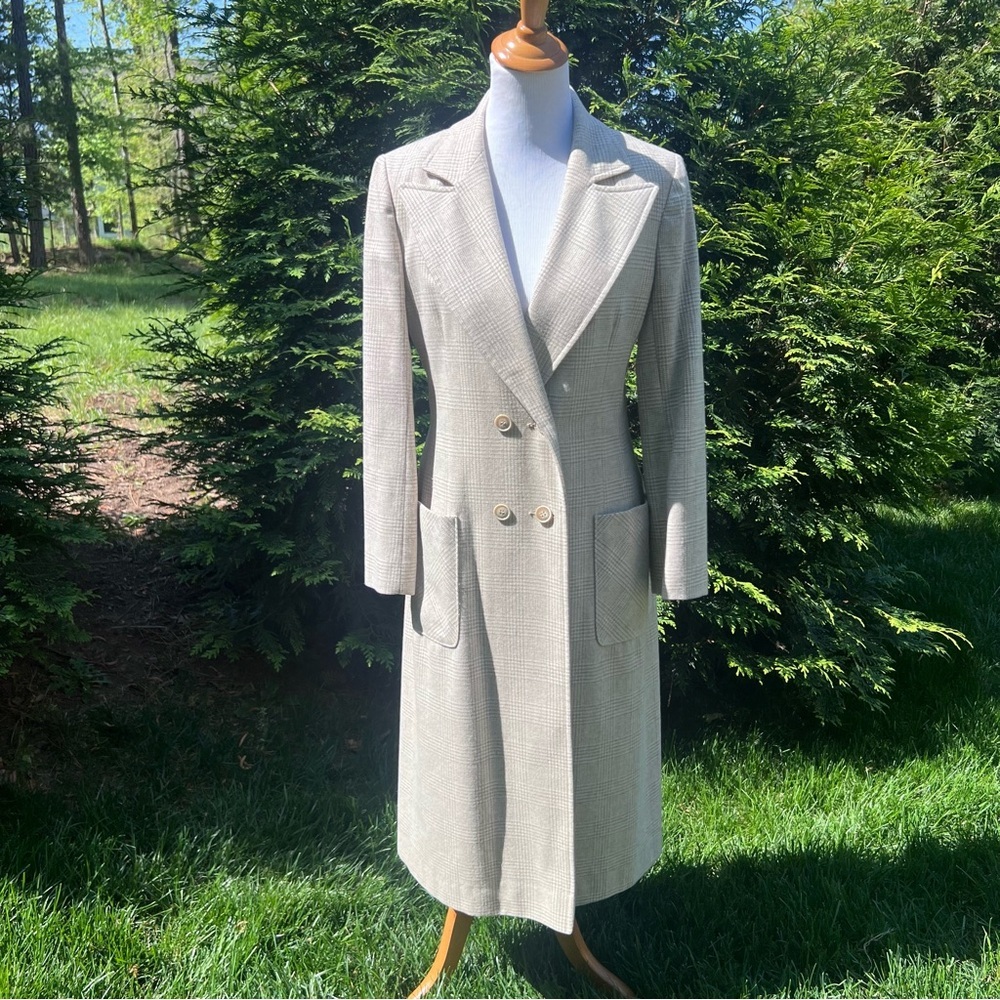 Vintage Lord and Taylor wool blend Union made fitted classic coat Sz 6